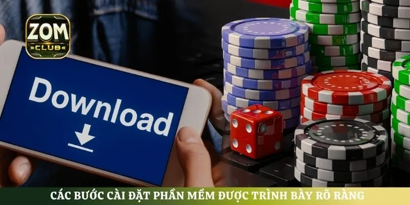 Các bước cài đặt phần mềm được trình bày rõ ràng