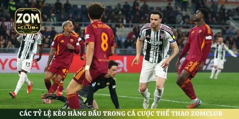 Các tỷ lệ kèo hàng đầu trong cá cược thể thao ZomClub