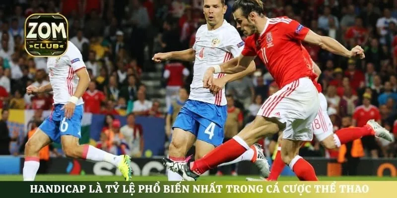 Handicap là tỷ lệ phổ biến nhất trong cá cược thể thao ZomClub