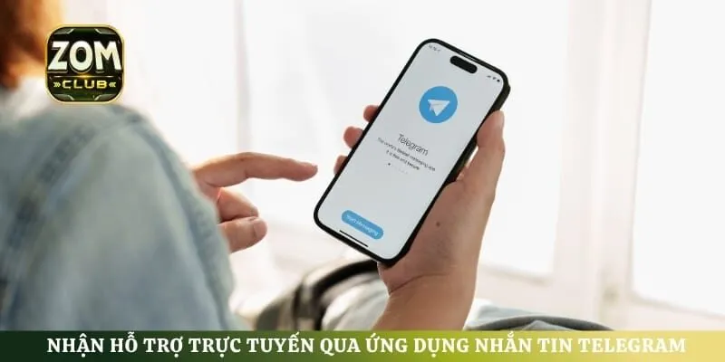 Nhận hỗ trợ trực tuyến qua ứng dụng nhắn tin Telegram