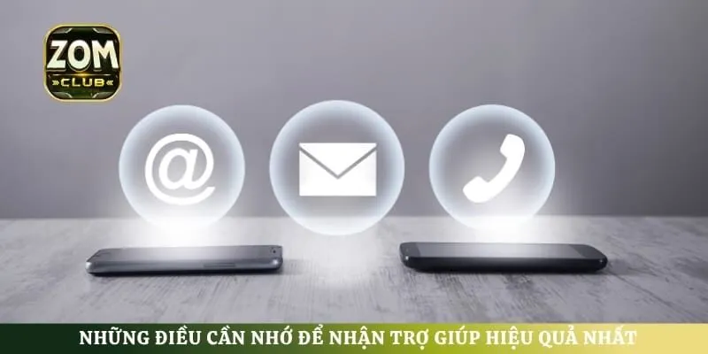 Những điều cần nhớ để nhận trợ giúp hiệu quả nhất